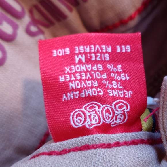 Women's Gogo Star ultra stretch skinny leg khakis Medium tan - Picture 5 of 10